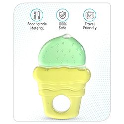 Babyhug Balloon Shaped Water Filled Teether - Multicolour| BPA Free Teething Toy| Soothing Gums| 100% Food Grade | Easy to Clean| Easy to Grasp| PVC Free