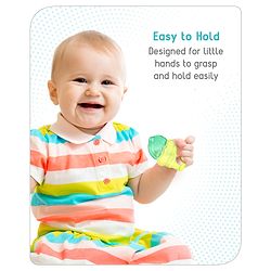Babyhug Balloon Shaped Water Filled Teether - Multicolour| BPA Free Teething Toy| Soothing Gums| 100% Food Grade | Easy to Clean| Easy to Grasp| PVC Free