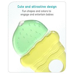 Babyhug Balloon Shaped Water Filled Teether - Multicolour| BPA Free Teething Toy| Soothing Gums| 100% Food Grade | Easy to Clean| Easy to Grasp| PVC Free