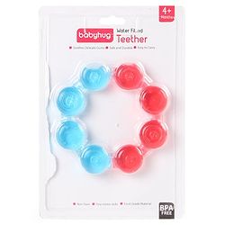 Babyhug Balloon Shaped Water Filled Teether - Multicolour| BPA Free Teething Toy| Soothing Gums| 100% Food Grade | Easy to Clean| Easy to Grasp| PVC Free