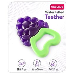 Babyhug Balloon Shaped Water Filled Teether - Multicolor| BPA Free Teething Toy| Soothing Gums| 100% Food Grade | Easy to Clean| Easy to Grasp
