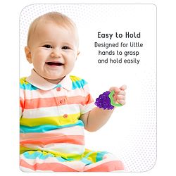 Babyhug Balloon Shaped Water Filled Teether - Multicolor| BPA Free Teething Toy| Soothing Gums| 100% Food Grade | Easy to Clean| Easy to Grasp