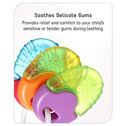 Babyhug Balloon Shaped Water Filled Teether - Multicolor| BPA Free Teething Toy| Soothing Gums| 100% Food Grade | Easy to Clean| Easy to Grasp