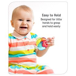 Babyhug Balloon Shaped Water Filled Teether - Multicolor| BPA Free Teething Toy| Soothing Gums| 100% Food Grade | Easy to Clean| Easy to Grasp