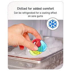 Babyhug Balloon Shaped Water Filled Teether - Multicolor| BPA Free Teething Toy| Soothing Gums| 100% Food Grade | Easy to Clean| Easy to Grasp