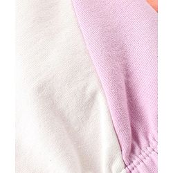 Babyhug 100% Cotton Terry Knit Full Sleeves Top and Lounge Pant Set Be Unique Print - Orange & Lilac