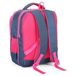 Babyhug Super Girl Backpack Pink - 15 Inch