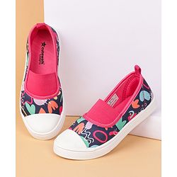 Cute Walk by Babyhug Slip On Casual Shoes Abstract Print - Blue