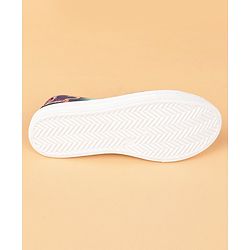 Cute Walk by Babyhug Slip On Casual Shoes Abstract Print - Blue