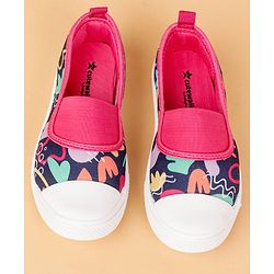 Cute Walk by Babyhug Slip On Casual Shoes Abstract Print - Blue