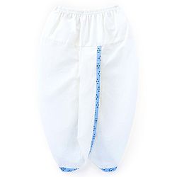 Babyhug Cotton Woven Full Sleeves Kurta & Dhoti Set Floral Print - Blue