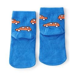 Cute Walk By Babyhug Non Terry Anti-Bacterial Ankle Length Socks Star Print Pack Of 3 - Multicolour