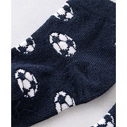 Cute Walk By Babyhug Non Terry Anti-Bacterial Ankle Length Socks Star Print Pack Of 3 - Multicolour