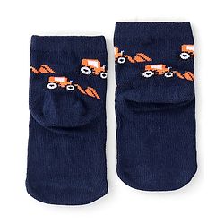 Cute Walk By Babyhug Non Terry Anti-Bacterial Ankle Length Socks Star Print Pack Of 3 - Multicolour