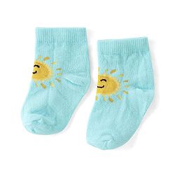 Cute Walk by Babyhug Cotton Ankle Length Anti-Bacterial Socks Stripes Design Pack of 5 - Multicolour