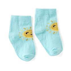 Cute Walk by Babyhug Cotton Ankle Length Anti-Bacterial Socks Stripes Design Pack of 5 - Multicolour