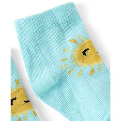 Cute Walk by Babyhug Cotton Ankle Length Anti-Bacterial Socks Stripes Design Pack of 5 - Multicolour