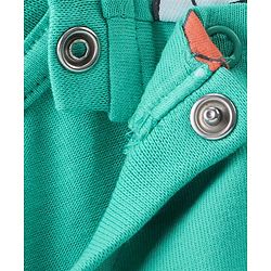 Babyhug 100% Cotton Knit Full Sleeves T-Shirt Ball Print - Green