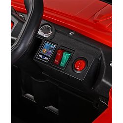 Babyhug Battery Operated Ride On Jeep with Remote Control - Red