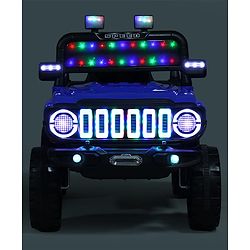 Babyhug Battery Operated Ride On Jeep with Remote Control - Blue