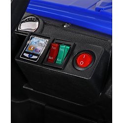 Babyhug Battery Operated Ride On Jeep with Remote Control - Blue