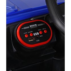Babyhug Battery Operated Ride On Jeep with Remote Control - Blue