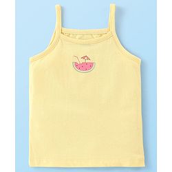 Babyhug 100% Cotton Slips Beach Theme Pack of 3 - Blue Yellow & Pink