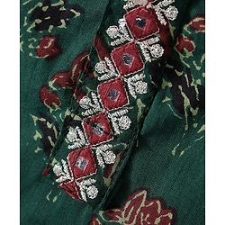 BABYHUG BOYS COTTON PRINTED DHOTI KURTA SET 4-5Y GREEN