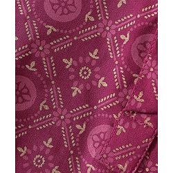 Babyhug Cotton Woven Full Sleeves Kurta and Dhoti Set Floral Print - Magenta