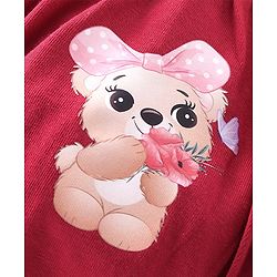 Babyhug 100% Cotton Bloomers Printed Pack of 3 - Pink & Red