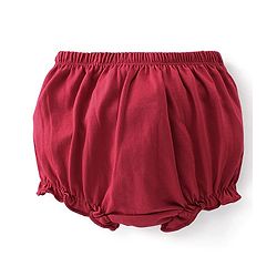 Babyhug 100% Cotton Bloomers Printed Pack of 3 - Pink & Red