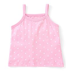 Babyhug 100% Cotton Knit Sleeveless Slips Pack of 3  Bear Print - Multicolour