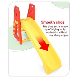 Babyhug Kid's Slide - Red & Yellow