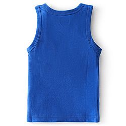 Babyhug 100% Cotton Sleeveless Sando Striped Pack of 2 - Blue