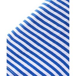 Babyhug 100% Cotton Sleeveless Sando Striped Pack of 2 - Blue