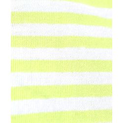 Babyhug 100% Cotton Sleeveless Solid & Striped Sando Pack of 2 - Lime Green
