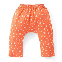Babyhug Single Jersey Knit Full Length Diaper Legging Star Print Pack Of 3 - Multicolor