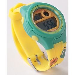 Babyhug Digital Watch Free Size - Yellow