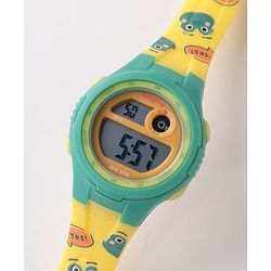 Babyhug Digital Watch Free Size - Yellow
