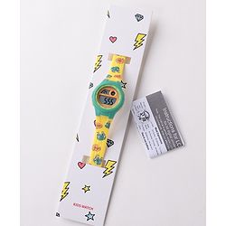Babyhug Digital Watch Free Size - Yellow
