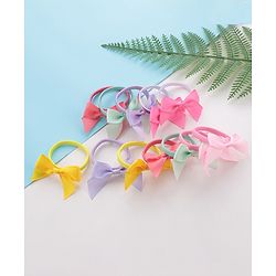 Babyhug Rubber Bands Set Pack of 12 Free Size - Multicolour