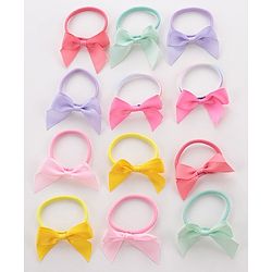 Babyhug Rubber Bands Set Pack of 12 Free Size - Multicolour