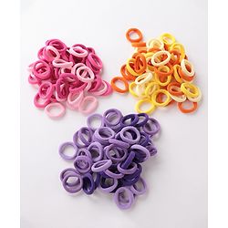 Babyhug Rubber Bands Set Free Size Pack of 3 -Multicolor