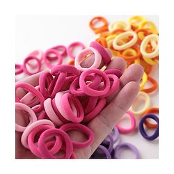 Babyhug Rubber Bands Set Free Size Pack of 3 -Multicolor
