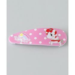 Babyhug Snap Clips Unicorn Theme Pack of 6- Multicolor