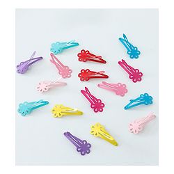 Babyhug Snap Clips  Free Size Pack of 16 - Multicolour