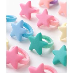Babyhug Rubber Bands with Appliques Pack of 20 - Multicoloured
