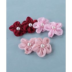 Babyhug Hair Pins and Clips Pack of 6 - Multicolor