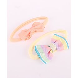 Babyhug Headbands  Free Size Pack of 5 - Multicolor