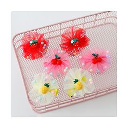 Babyhug Hair Pins And Clips Pack of 6- Multicolored
